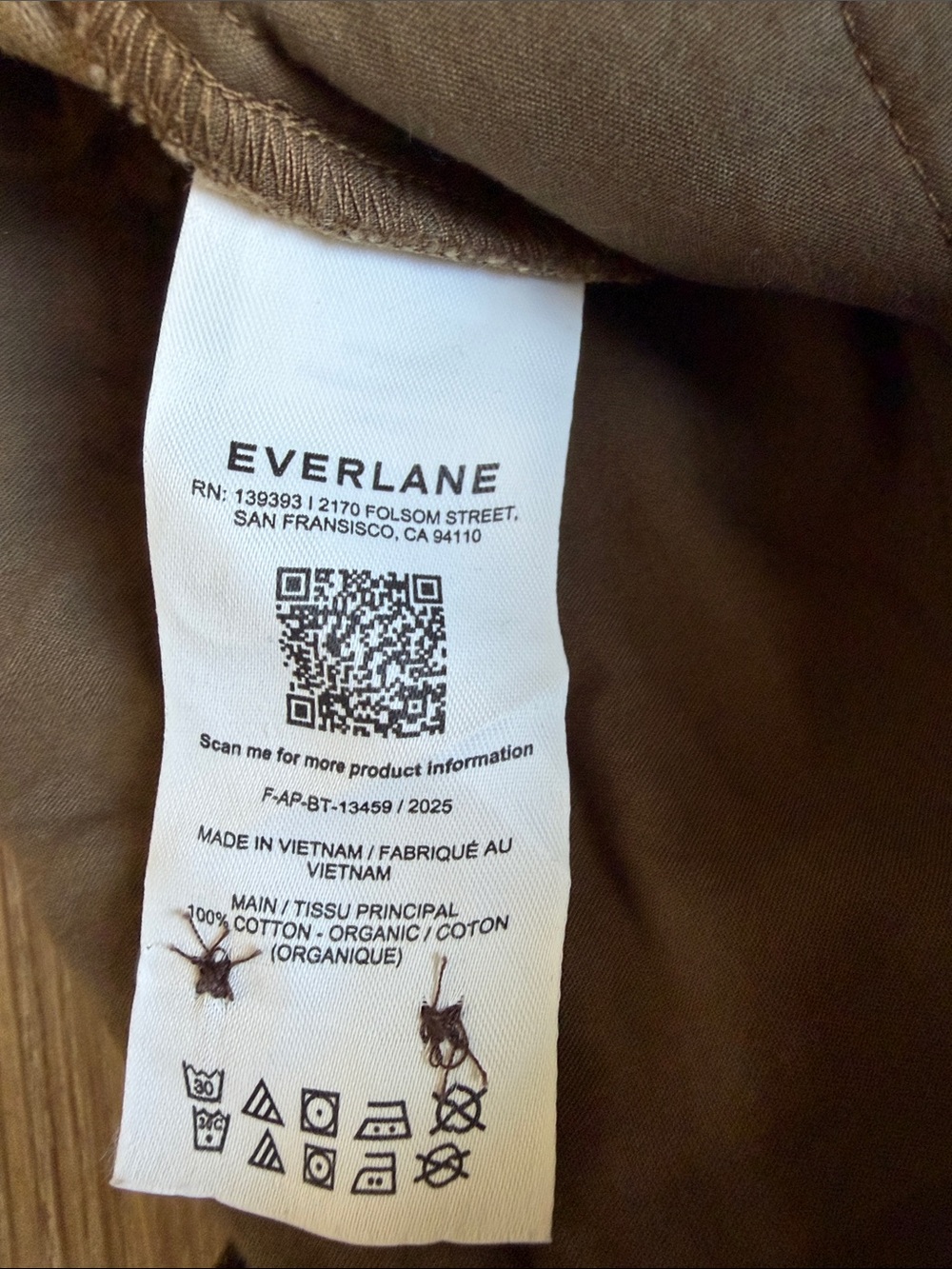 Everlane Women’s Corduroy Olive Green Organic Cotton Pants Size: 6 - Picture 3 of 11